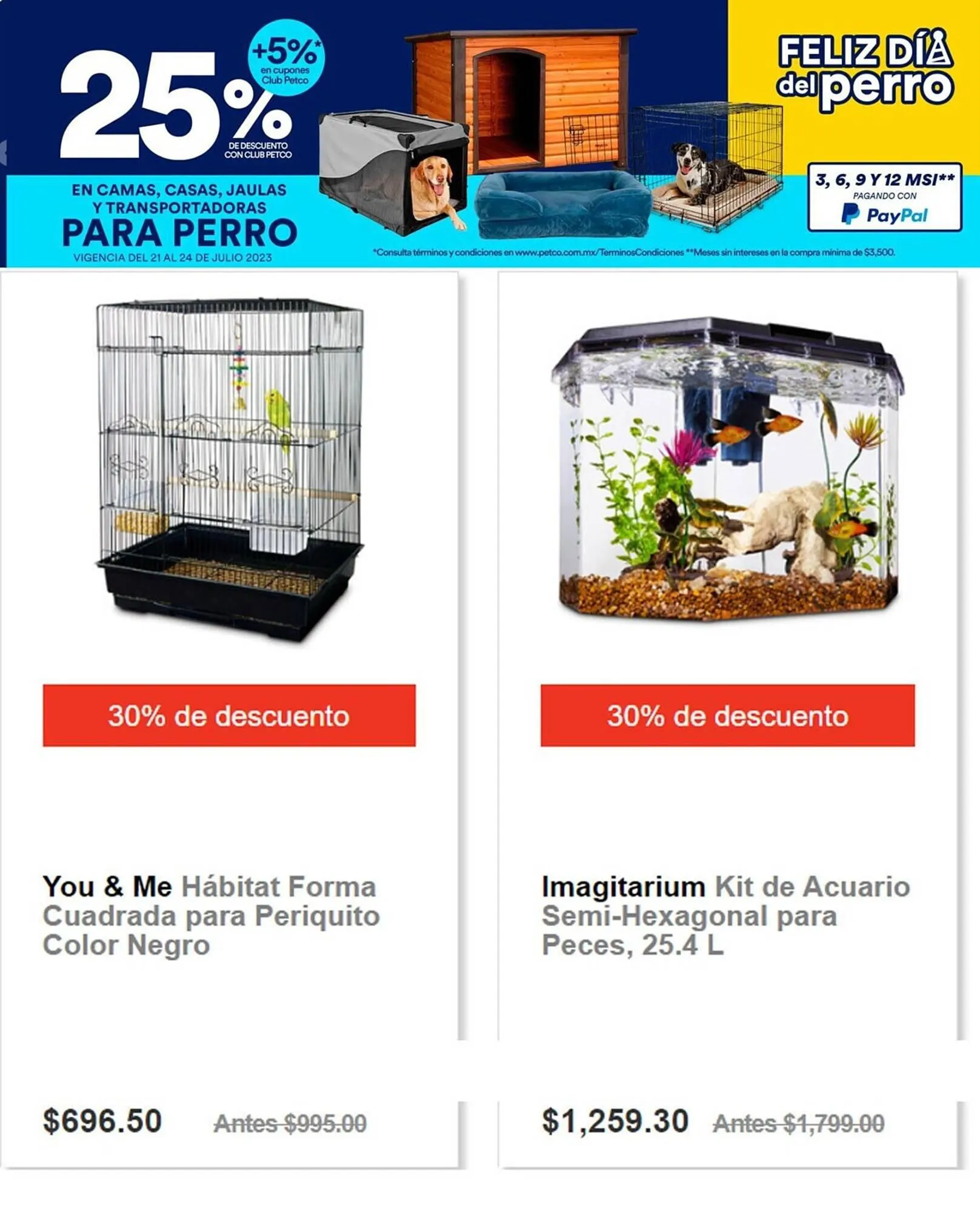 Catálogo de Catálogo Petco 21 de julio al 24 de julio 2023 - Pagina 1