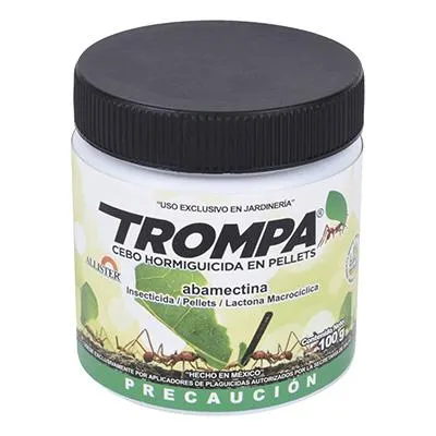 CEBO HORMIGUICIDA DE 100 GRAMOS VERDE TROMPA