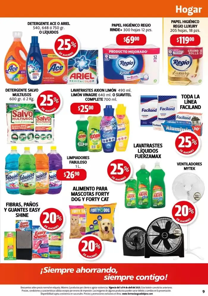 Catálogo de Maraton del Ahorro 4 de abril al 14 de abril 2025 - Pagina 9