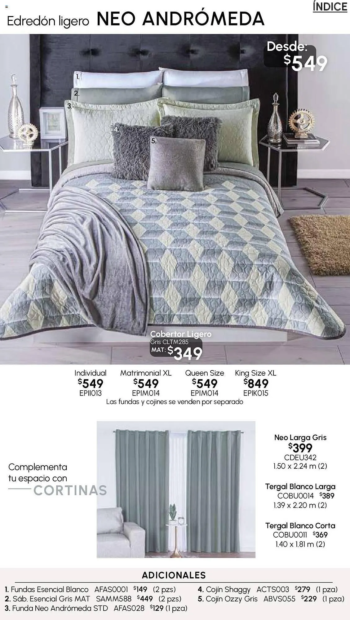 Catálogo de Catálogo Colchas Concord 13 de julio al 20 de julio 2023 - Pagina 30