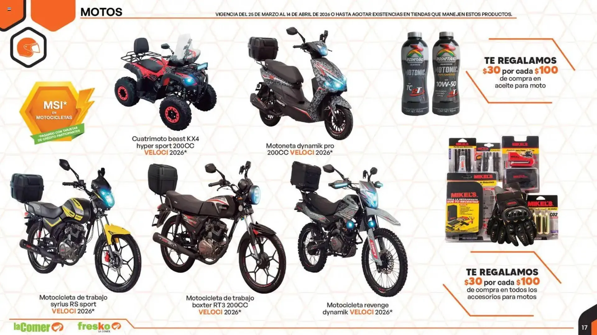 Catálogo de Folleto La Comer 25 de marzo al 14 de abril 2026 - Pagina 17