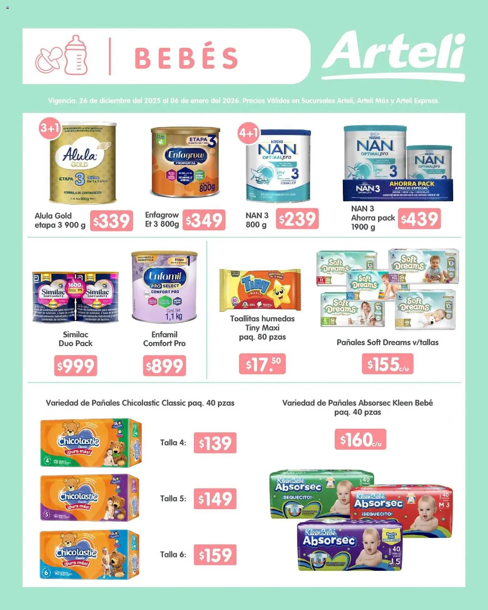 Catálogo de Folleto Arteli 26 de diciembre al 6 de enero 2026 - Pagina 12