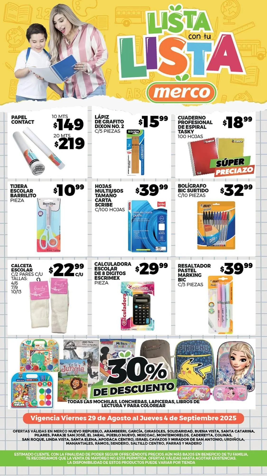 Catálogo de Catálogo Merco 29 de agosto al 4 de septiembre 2025 - Pagina 1