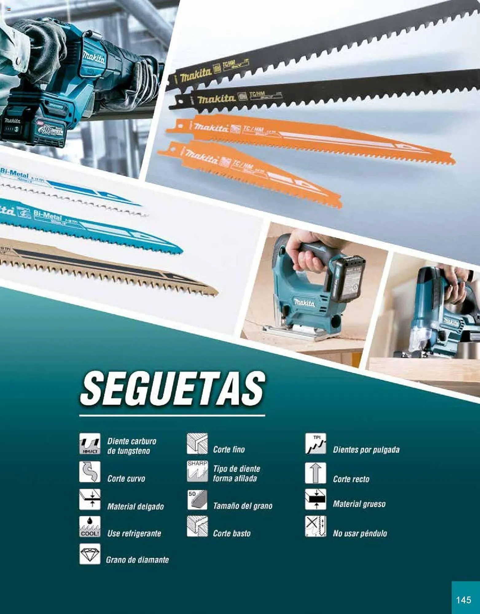 Catálogo de Catálogo Makita 8 de julio al 31 de diciembre 2025 - Pagina 145