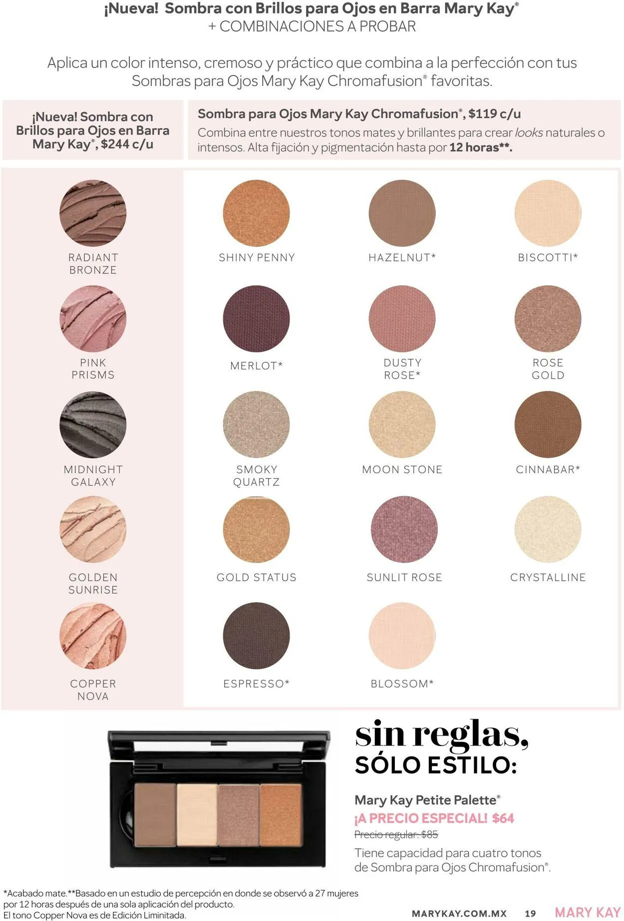 Catálogo de Mary Kay Oferta actual 1 de septiembre al 1 de noviembre 2025 - Pagina 19