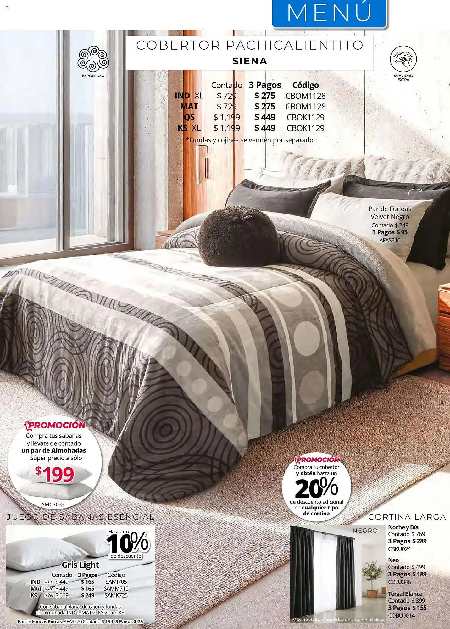 Catálogo de Catálogo Colchas Concord 1 de mayo al 1 de agosto 2026 - Pagina 281