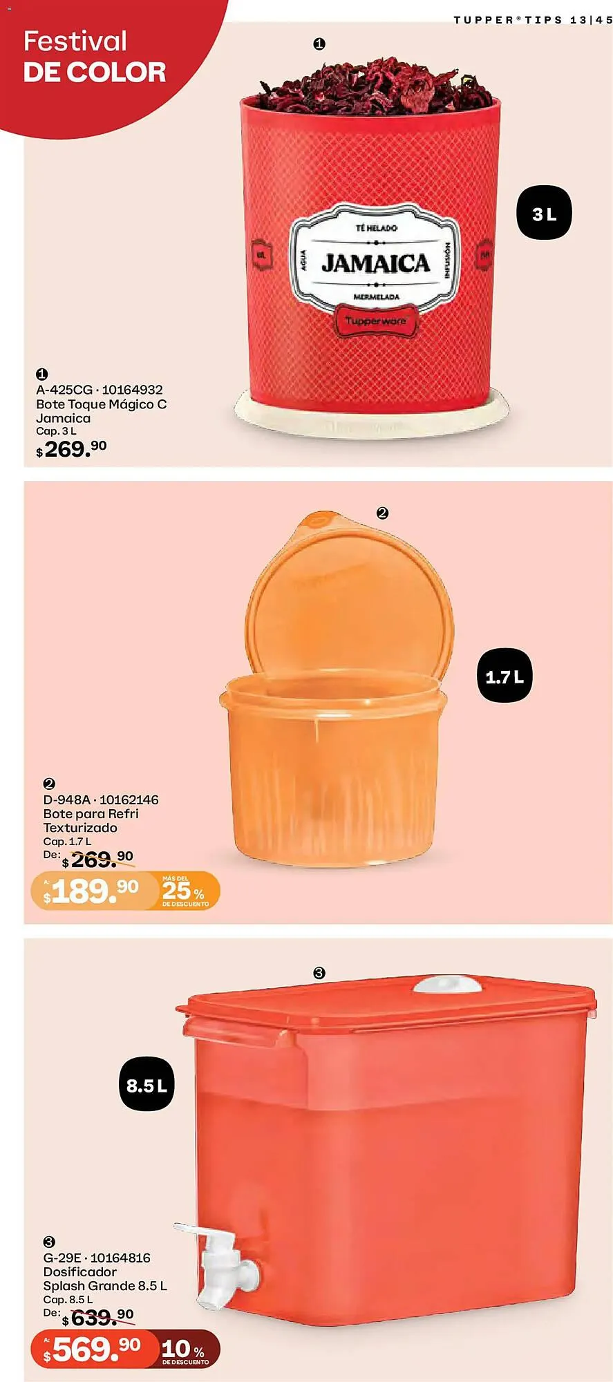 Catálogo de Catálogo Tupperware 1 de diciembre al 28 de diciembre 2025 - Pagina 45