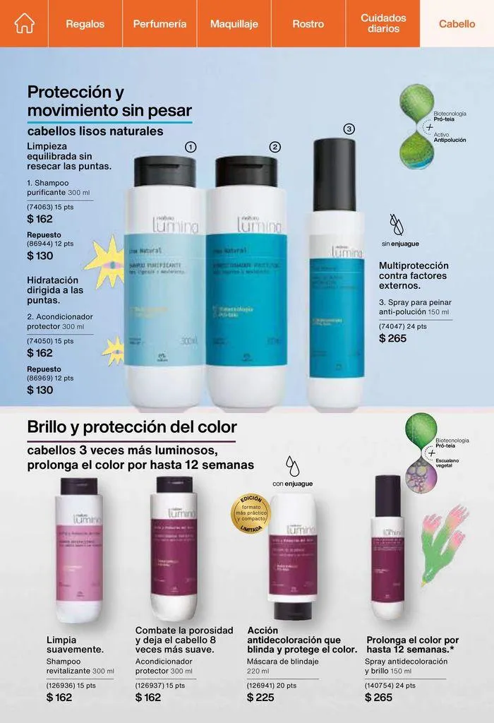 Catálogo de Revista Natura Ciclo 15 2024 11 de septiembre al 11 de octubre 2024 - Pagina 138