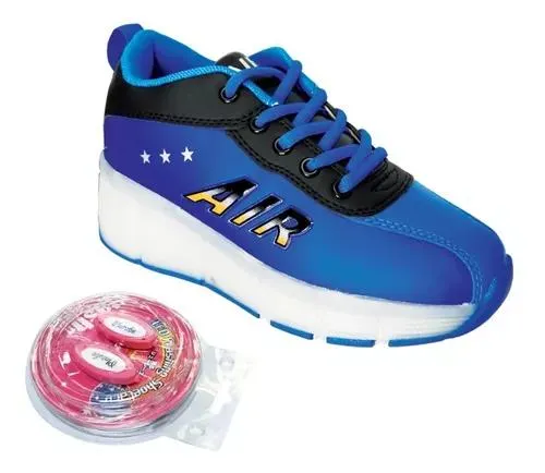 Patines-tenis Con Luz Y Usb Mi Alegría