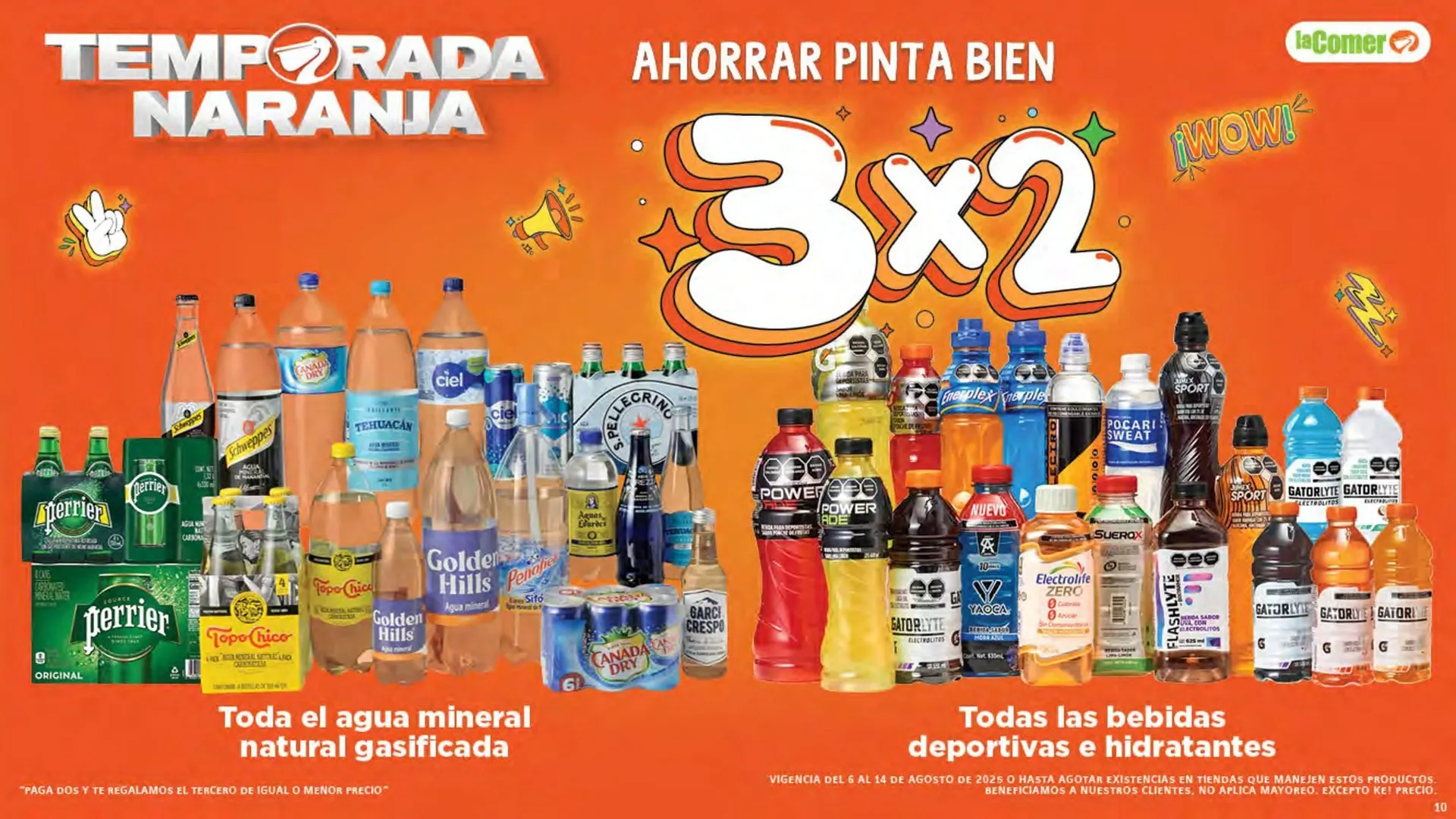 Catálogo de Catálogo La Comer 6 de agosto al 14 de agosto 2025 - Pagina 10