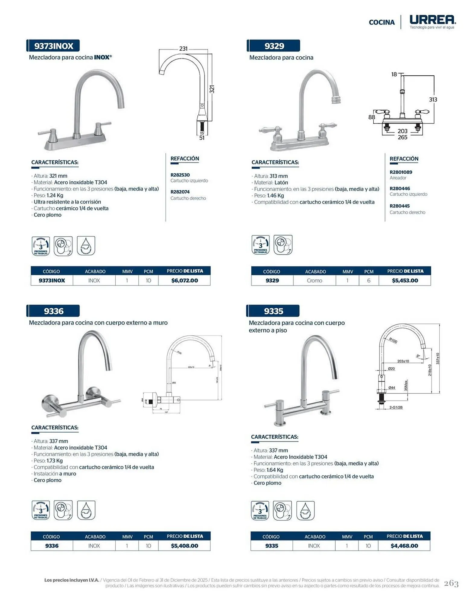 Catálogo de Catálogo Urrea 28 de febrero al 28 de febrero 2026 - Pagina 269