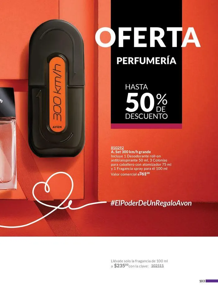 Catálogo de Avon COSMÉTICOS C09 17 de abril al 22 de mayo 2024 - Pagina 103