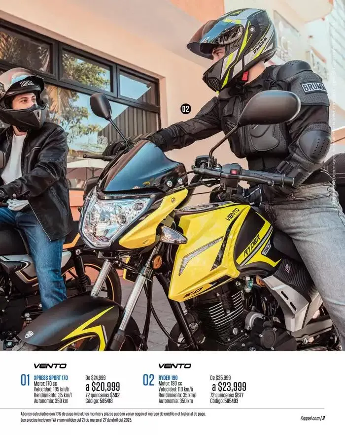 Catálogo de REVISTA MARZO REVISTA MOTOS I 24 de marzo al 27 de abril 2025 - Pagina 9