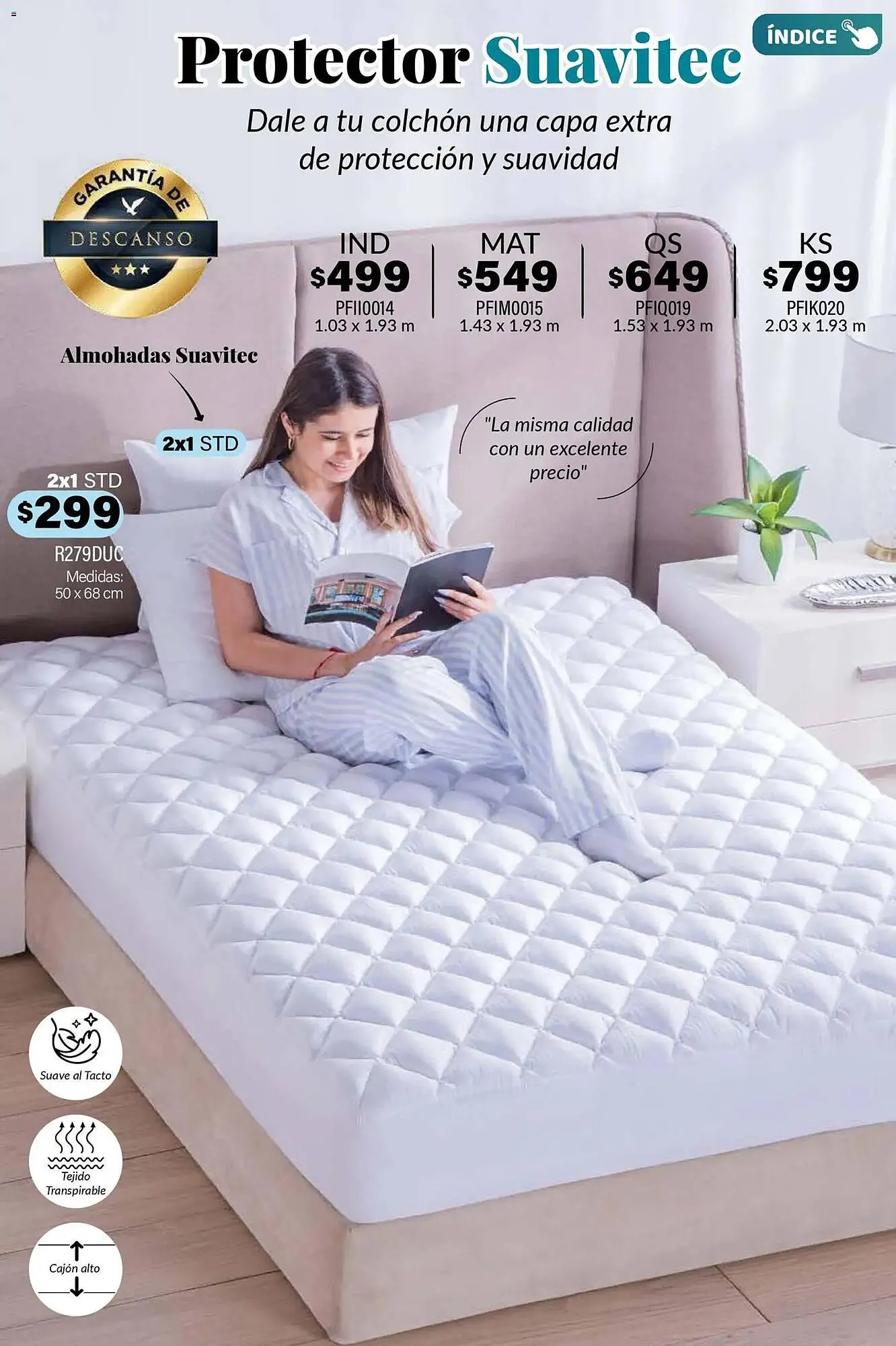 Catálogo de Catálogo Colchas Concord 1 de noviembre al 1 de febrero 2026 - Pagina 216