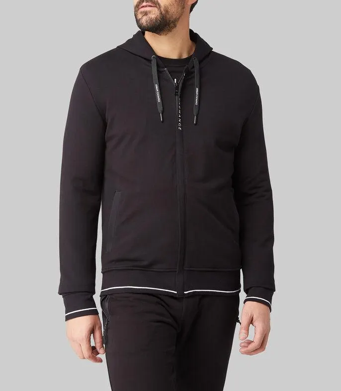 Sudadera con Cierre y Capucha Hombre