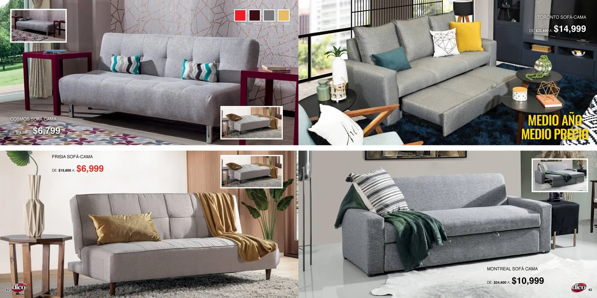 Catálogo de Catálogo Muebles Dico 10 de agosto al 13 de agosto 2023 - Pagina 22