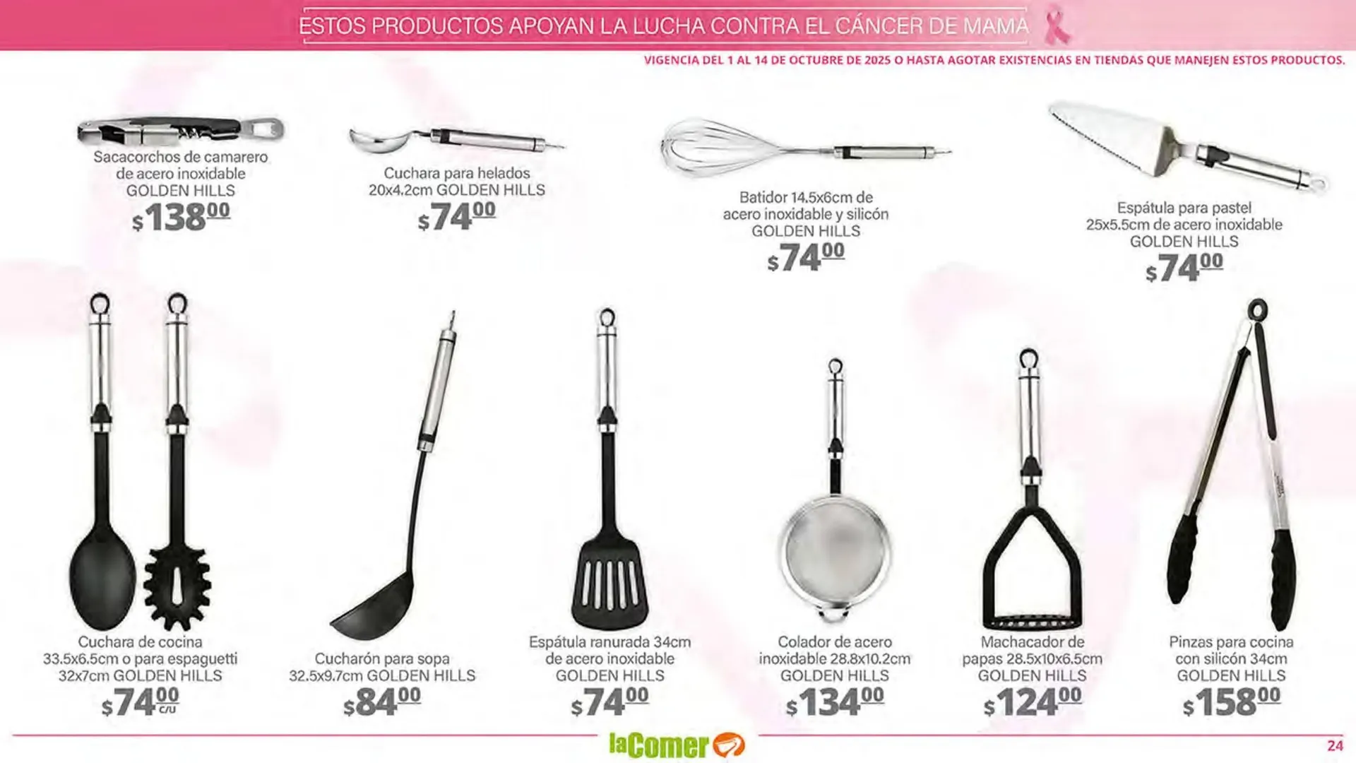 Catálogo de Folleto La Comer 1 de octubre al 14 de octubre 2025 - Pagina 24