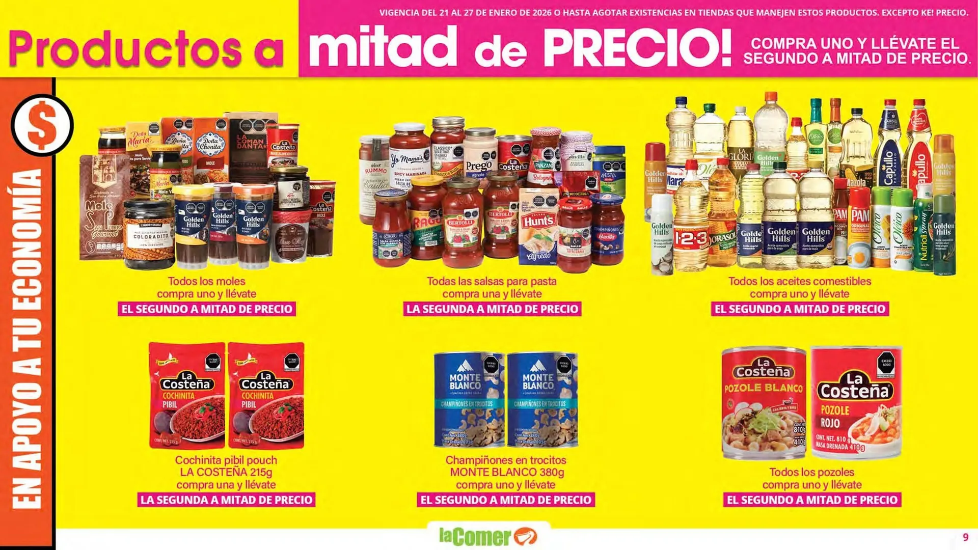 Catálogo de Folleto La Comer 21 de enero al 27 de enero 2026 - Pagina 9