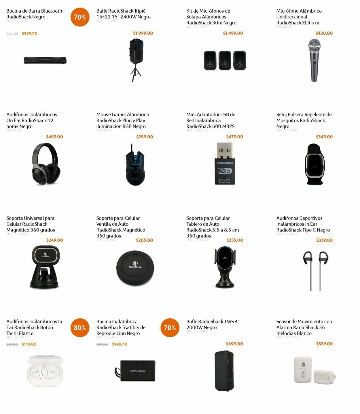 Catálogo de Radio Shack Oferta actual 3 de septiembre al 18 de septiembre 2025 - Pagina 9