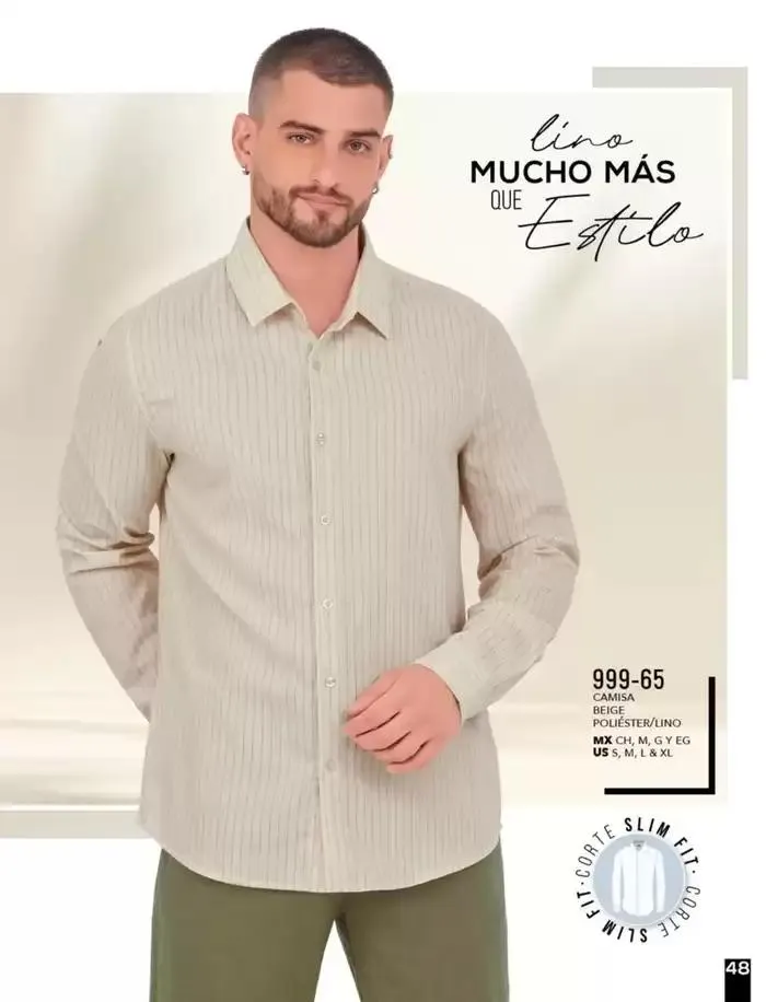 Catálogo de Catálogo Cklass Ropa Caballero Primavera Verano 2025 8 de enero al 30 de junio 2025 - Pagina 52