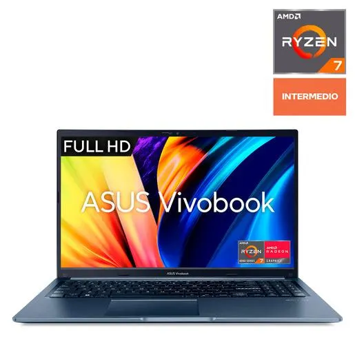 Laptop Asus VivoBook 15 D1502IA-E8070W AMD Ryzen 7 15.6 pulg. 512gb SSD 8gb RAM