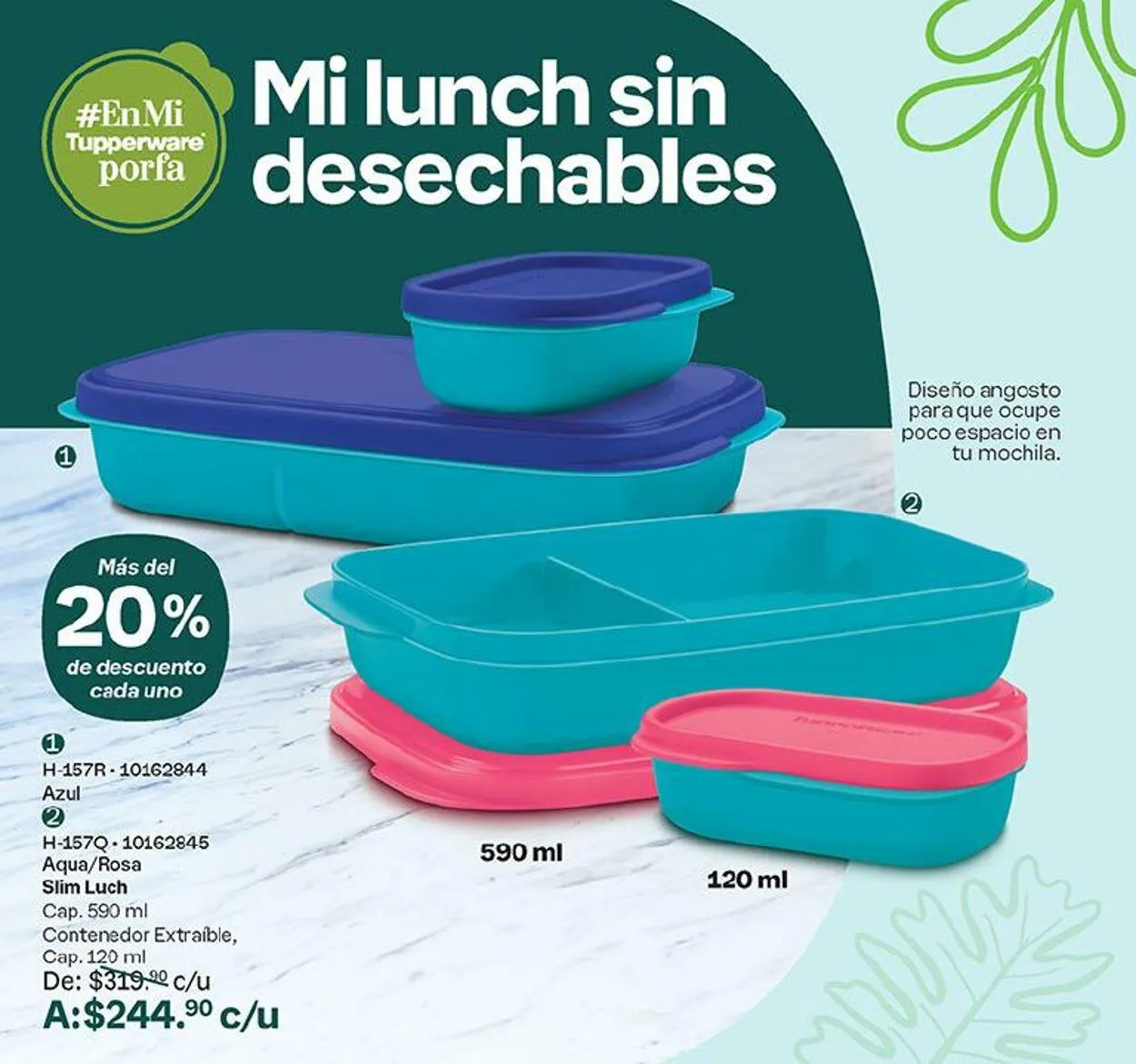 Catálogo de Tupperware 4 de septiembre al 16 de septiembre 2024 - Pagina 38