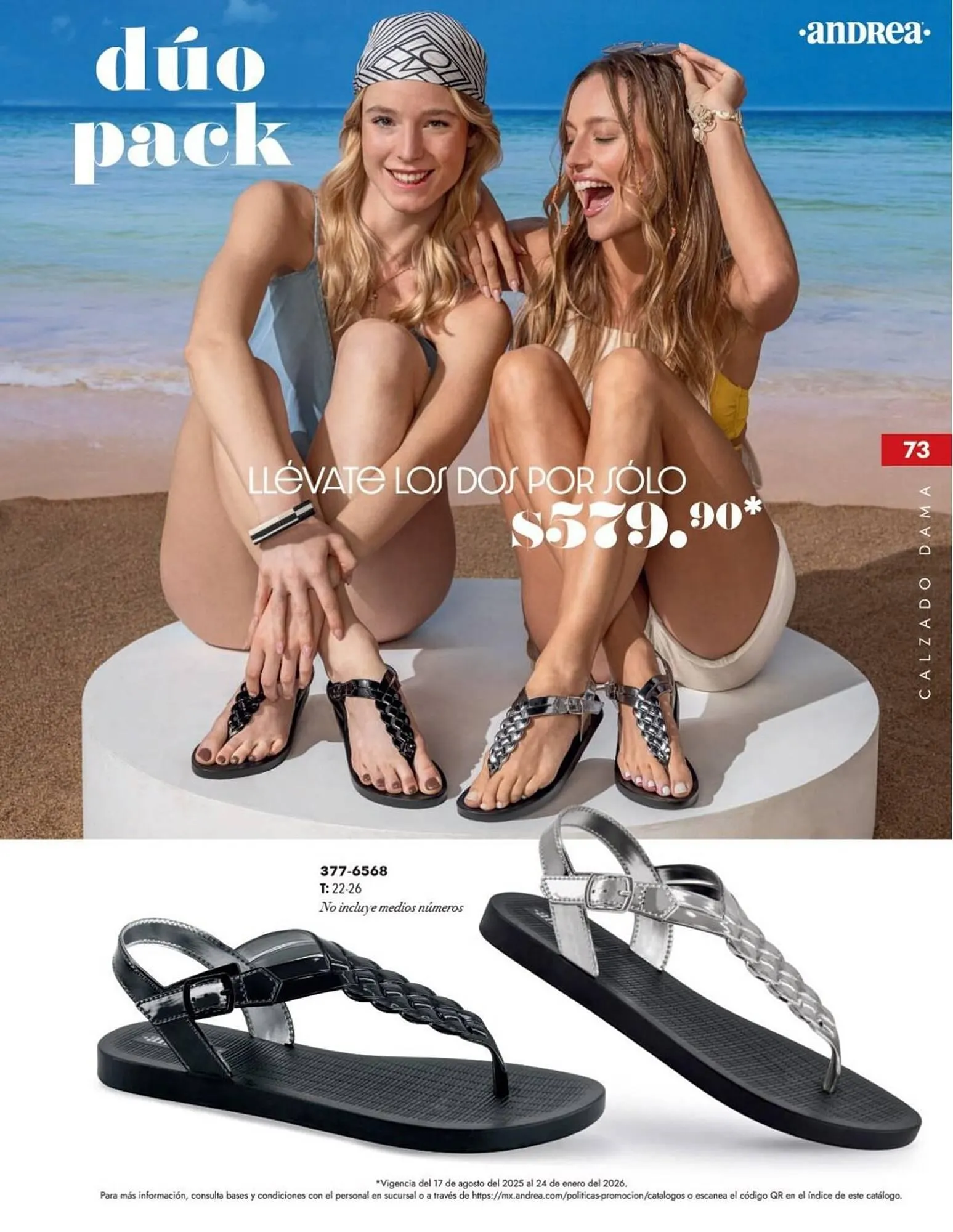 Catálogo de Catálogo Andrea 1 de septiembre al 31 de diciembre 2025 - Pagina 73