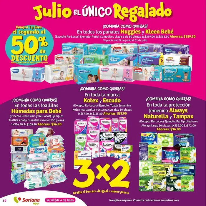 Catálogo de Julio Regalado Híper 27 de junio al 3 de julio 2024 - Pagina 10