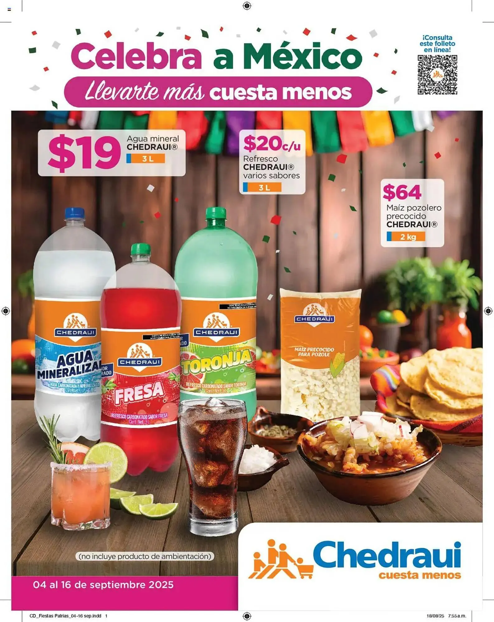 Catálogo de Folleto Chedraui 4 de septiembre al 17 de septiembre 2025 - Pagina 1