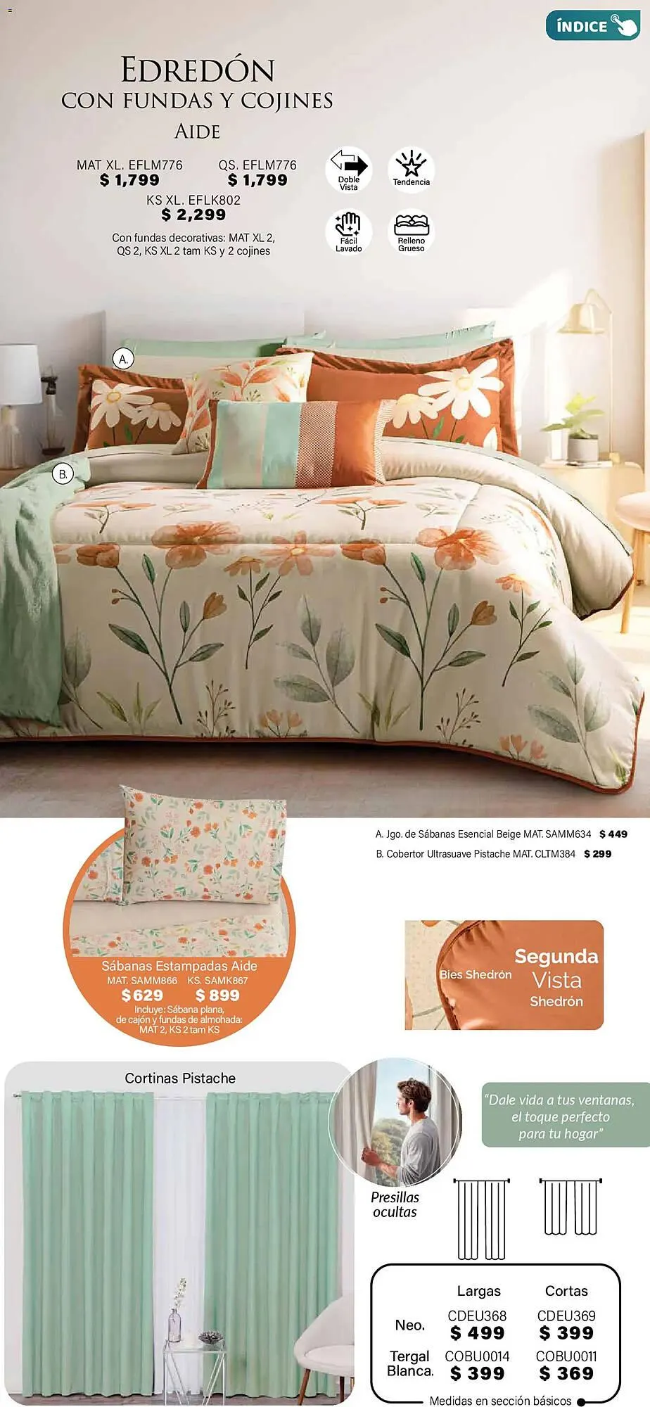 Catálogo de Catálogo Colchas Concord 1 de noviembre al 1 de febrero 2026 - Pagina 132