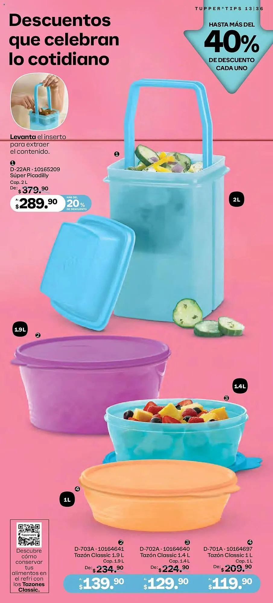 Catálogo de Catálogo Tupperware 1 de diciembre al 28 de diciembre 2025 - Pagina 36