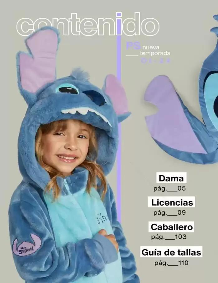 Catálogo de PIJAMAS | OTO-INV | 2024 | 1E 31 de octubre al 31 de enero 2025 - Pagina 4