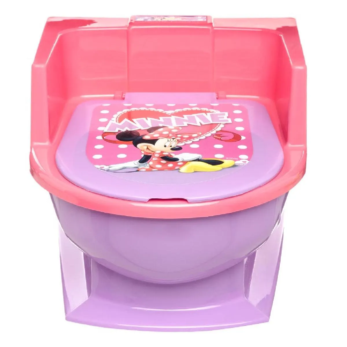 Entrenador Para Baño Mickey Rosa