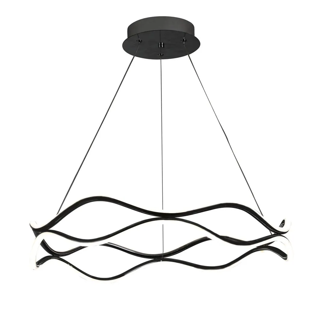 Lampara colgante led a control remoto con dimer de intensidad y temperatura de color mas 3 cambios de luz Mara