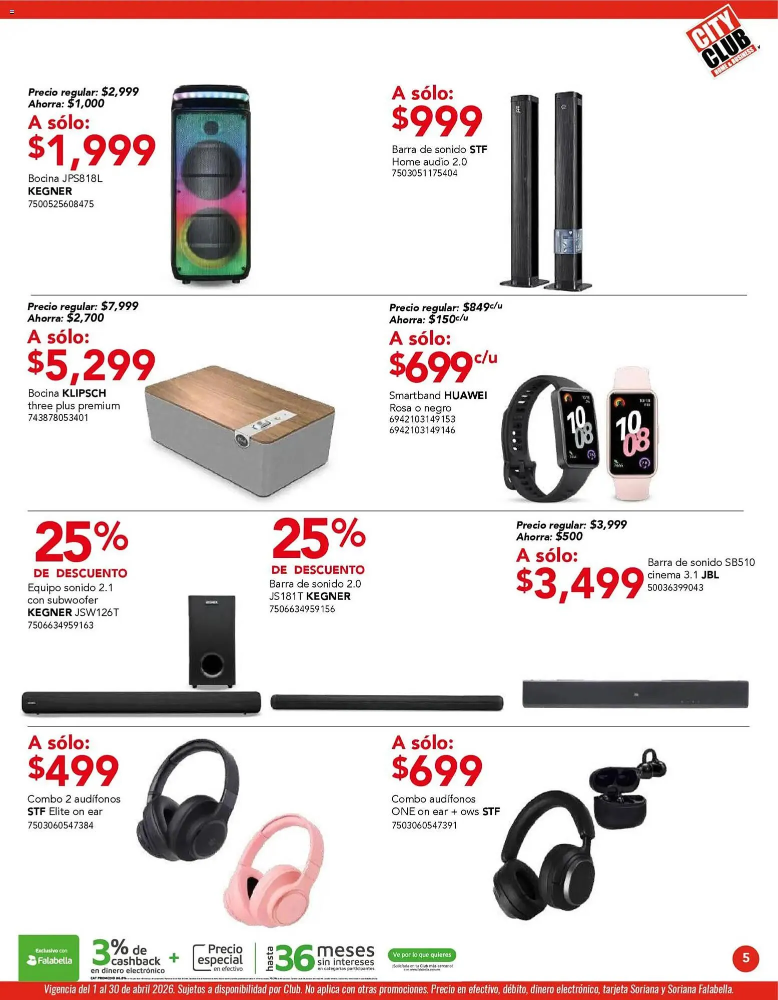 Catálogo de Catálogo City Club 1 de abril al 1 de mayo 2026 - Pagina 5