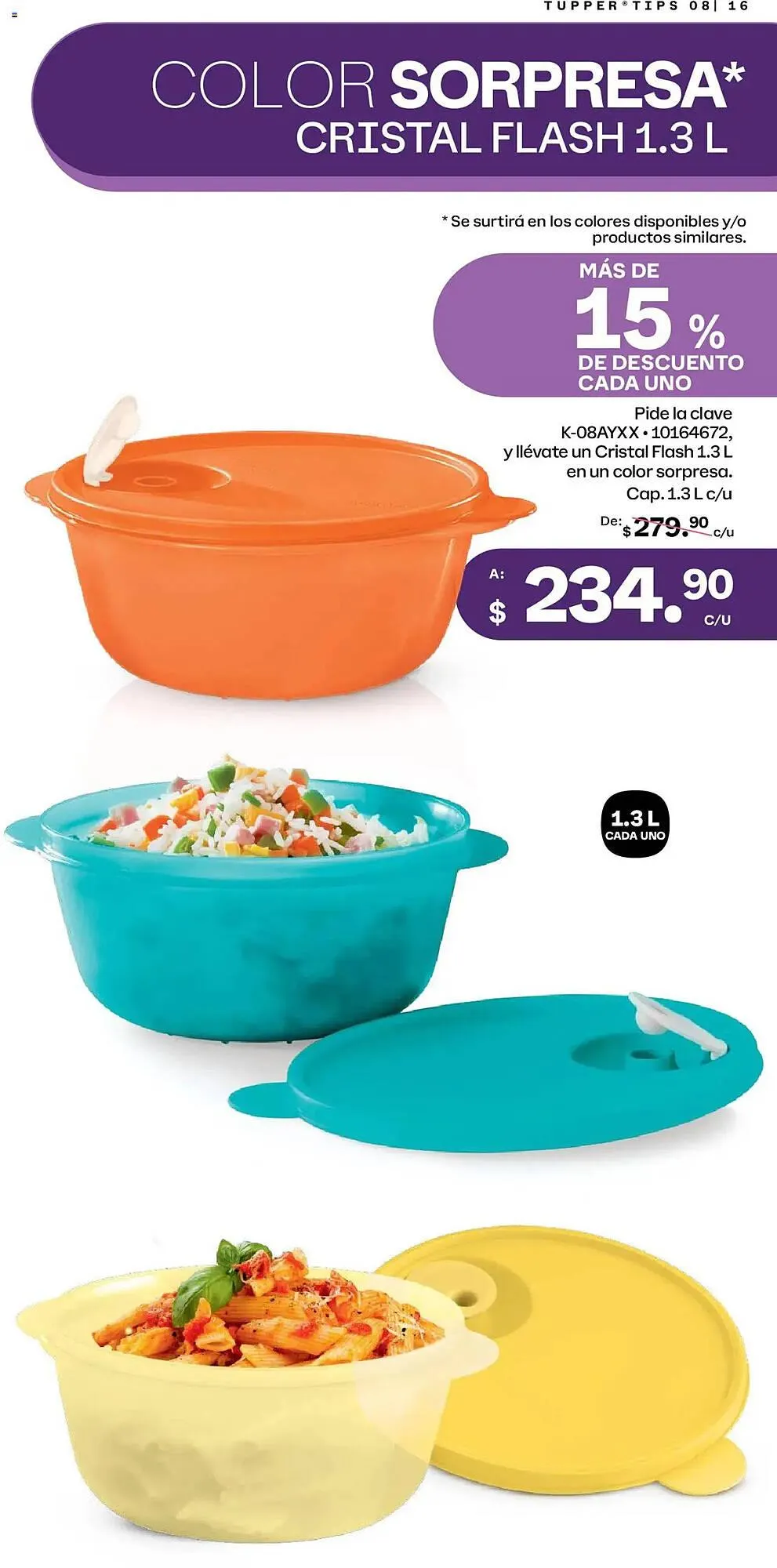 Catálogo de Catálogo Tupperware 14 de julio al 11 de agosto 2025 - Pagina 16
