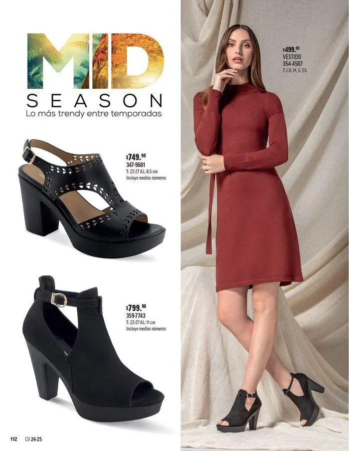 Catálogo de ANDREA - CALZADO DAMA 26 de agosto al 25 de enero 2025 - Pagina 14