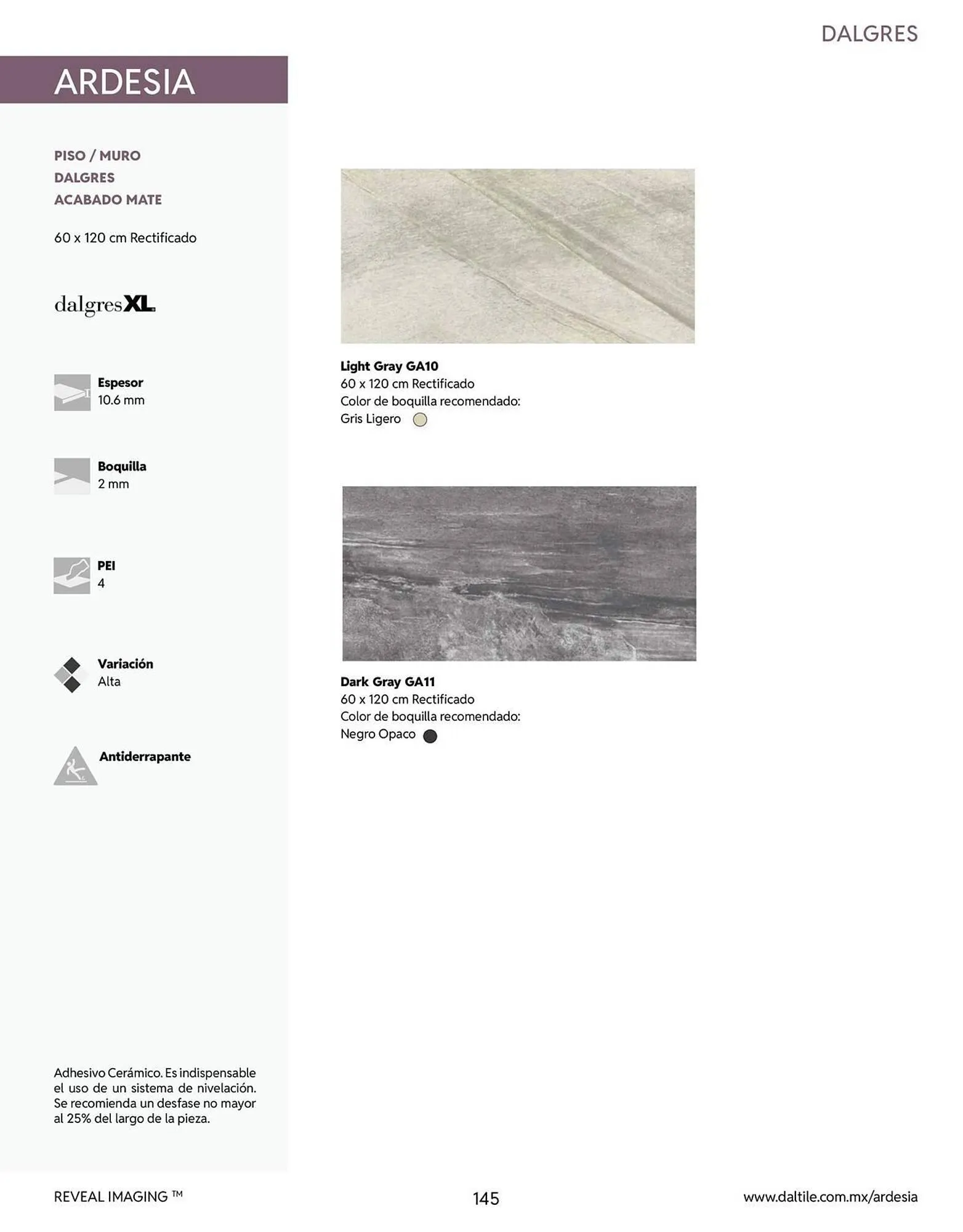 Catálogo de Catálogo Daltile 13 de enero al 31 de diciembre 2026 - Pagina 145