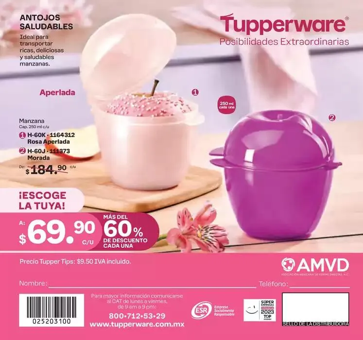 Catálogo de Tupper Tips 14 15 de octubre al 10 de noviembre 2024 - Pagina 136