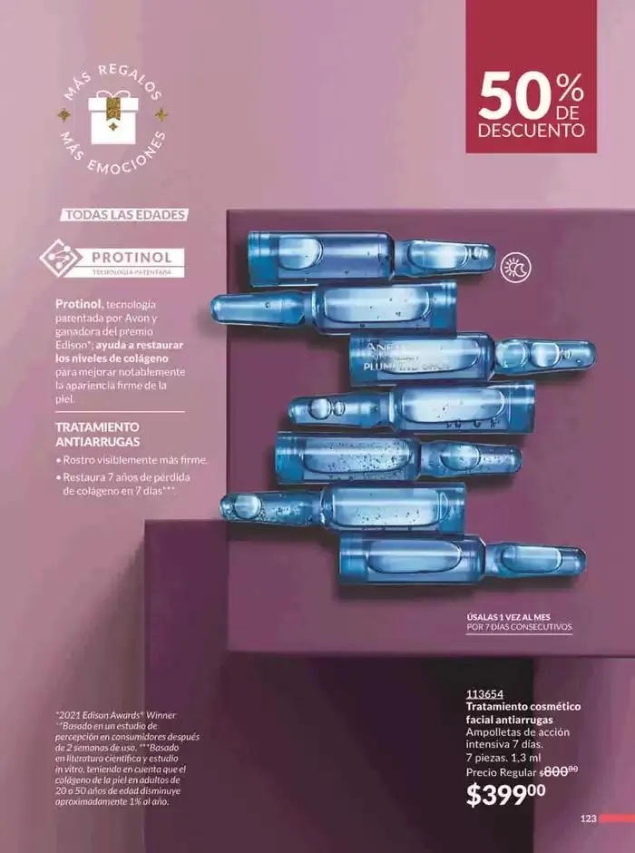 Catálogo de Avon COSMÉTICOS C3 3 de enero al 3 de febrero 2025 - Pagina 123