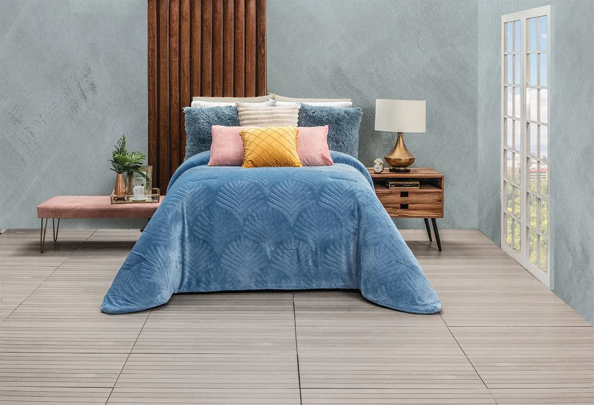 Cobertor Platino Súper Soft Hawái