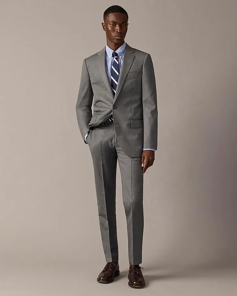 Ludlow Slim-fit suit jacket in Italian wool