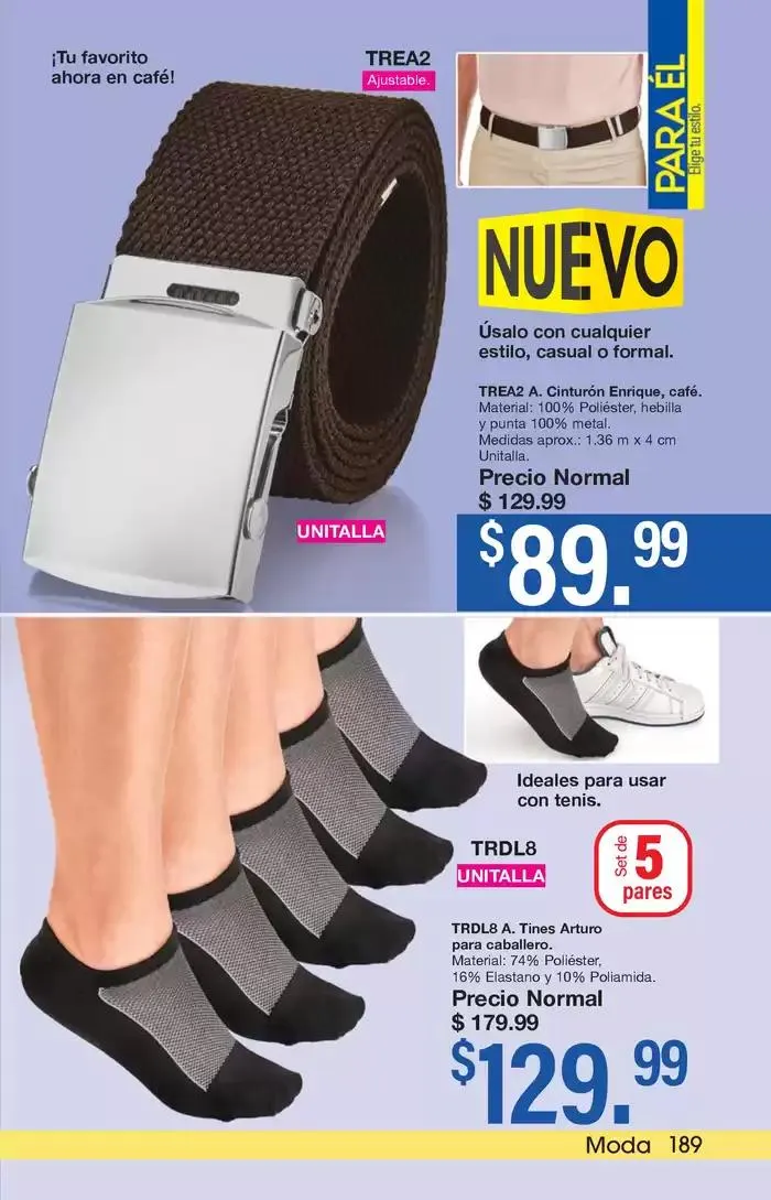 Catálogo de Arabela Campaña 01 4 de diciembre al 26 de diciembre 2024 - Pagina 189