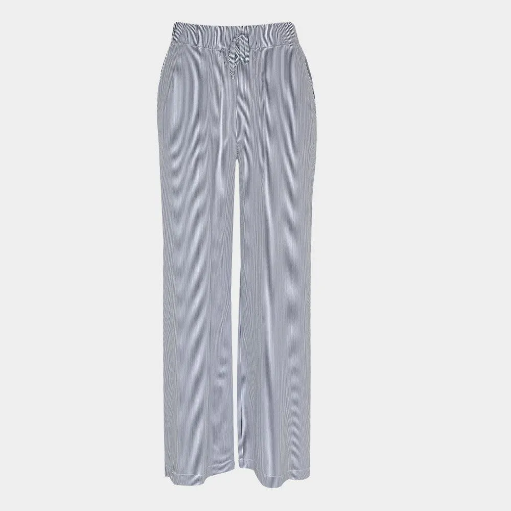 Pantalón Flowy a Rayas Soft Touch