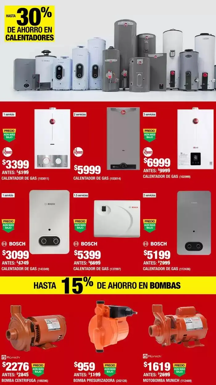 Catálogo de The Home Depot - 4 días de ahorros ¡en grande! 15 de noviembre al 18 de noviembre 2024 - Pagina 8