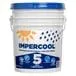 Impermeabilizante Fibratado Impercool - 5 Años de 19 litros - Rojo