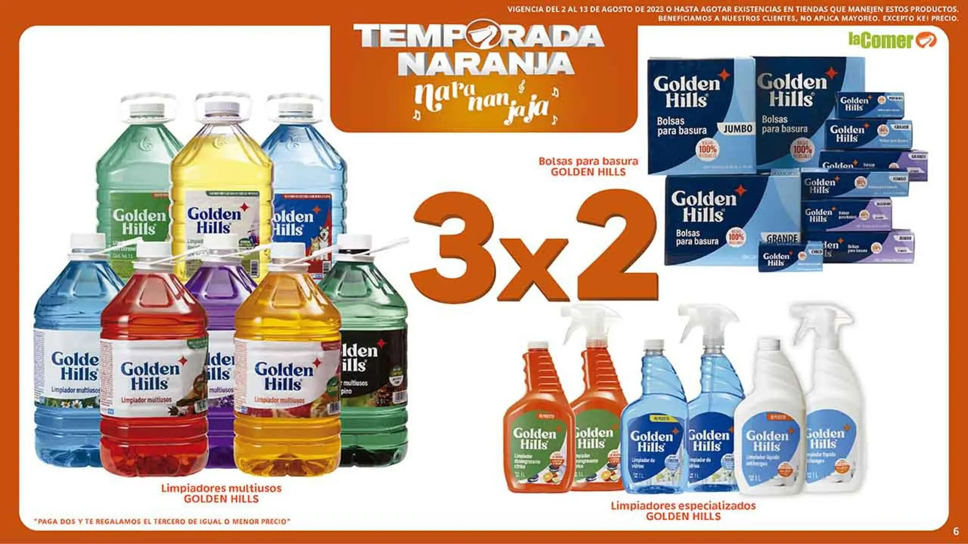 Catálogo de Catálogo La Comer 2 de agosto al 13 de agosto 2023 - Pagina 6