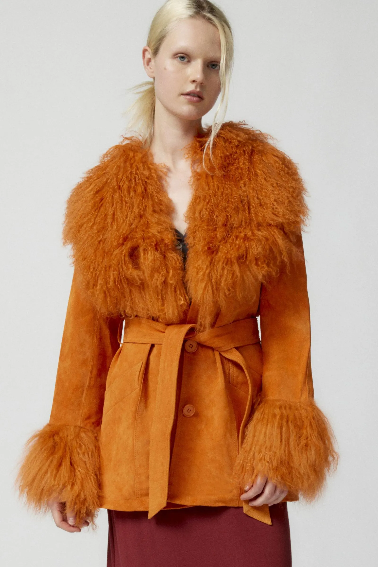 UO Anita Real Suede Jacket