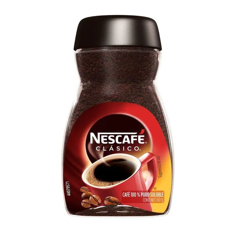 Café Nescafé Clásico 60Gr - Nescafé - 1 pieza