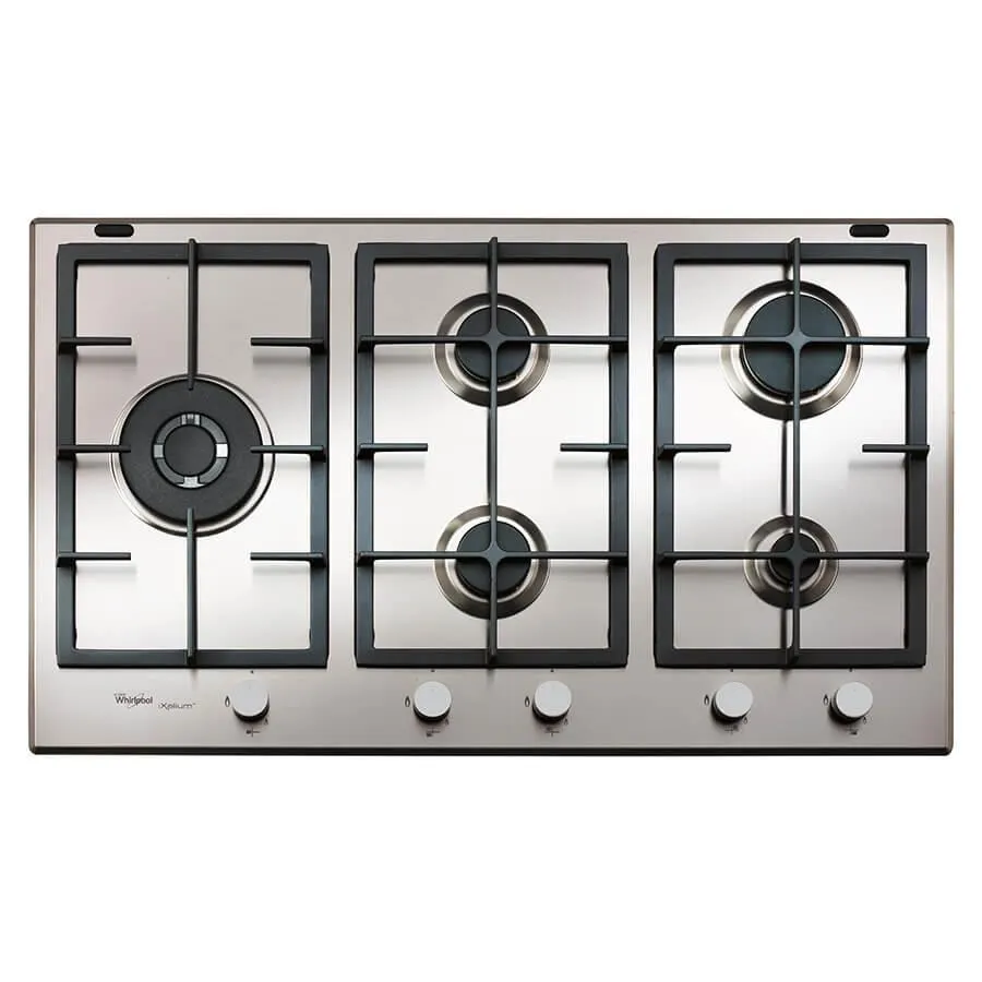 Parrilla de Gas 36" con 5 Quemadores - Acero Inoxidable